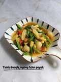 Tumis buncis jagung telur puyuh