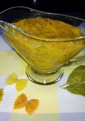Una foto de Salsa de verduras