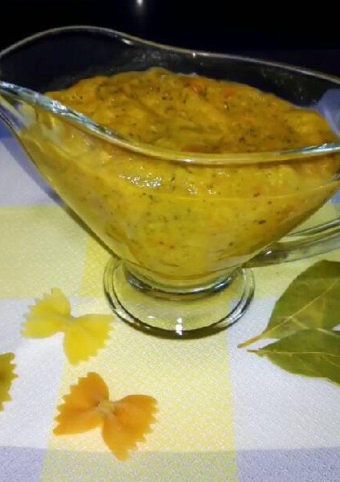 Una foto de Salsa de verduras