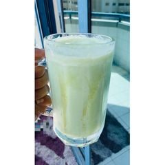 A picture of Avocado milk shake 🥑.