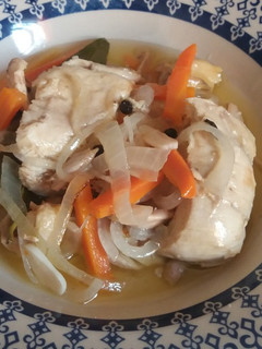 Una foto de Pollo en escabeche