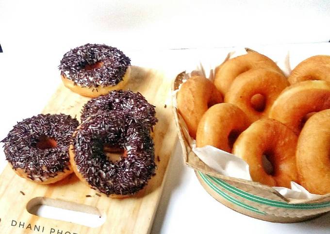 Resep Eggless Donat Jadul, Enak Banget
