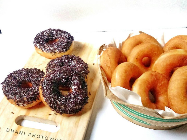 Resep Eggless Donat Jadul, Enak Banget