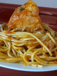 Una foto de Sopa Seca Cañetana
