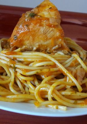 Una foto de Sopa Seca Cañetana