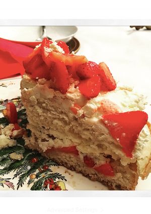 A picture of Strawberry Shortcake.