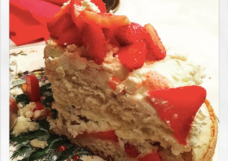 Recipe of Super Quick Homemade Strawberry Shortcake