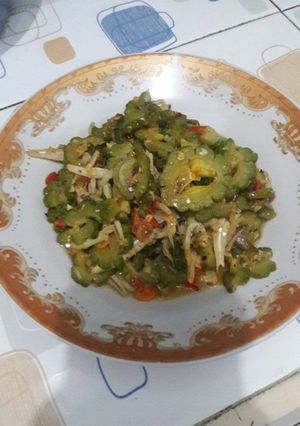 Foto resep Tumis pare teri endess ala momy