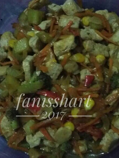 Foto resep (03). Tumis tahu brokoli