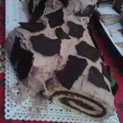 Foto di Rotolo con mousse al cioccolato