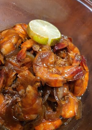 Foto resep Udang goreng saus inggris