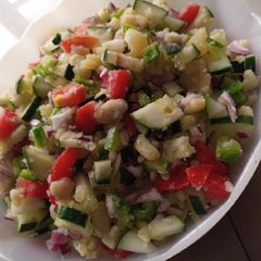 A picture of Sweet potato salad.