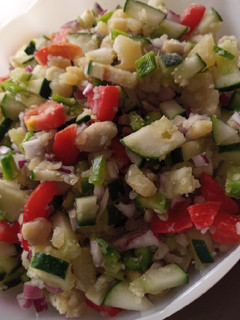 A picture of Sweet potato salad.
