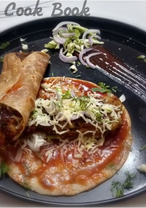 A picture of Veg Cheese Frankie.