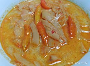 Foto resep Sayur Rebung santan pedas / Blendi Rebung