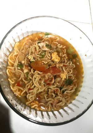 Foto resep Indomie Kuah Pedas