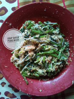 Foto resep Urap sayur pedas manis