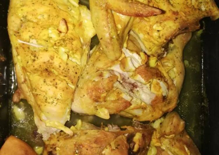 Steps to Make Quick Ezpz Grilled Chicken 🐥