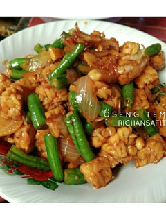 Foto resep Oseng tempe pedas manis