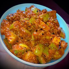 A picture of Mango Pickle.