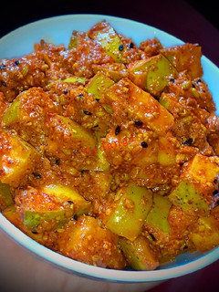 A picture of Mango Pickle.