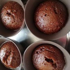 A picture of Steam Choco Cakes.