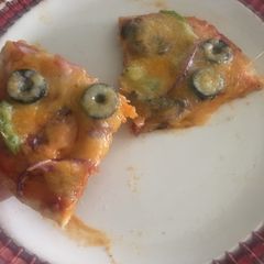 A picture of Easy Peasy Pizza.