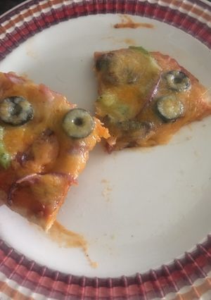A picture of Easy Peasy Pizza.