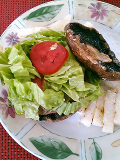 Una foto de Hamburguesa baja en calorías