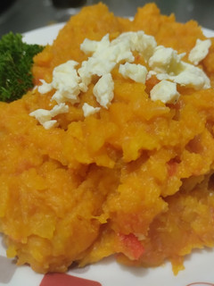 Una foto de Guiso de calabaza/ahuyama🍱🥘🍛