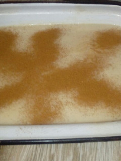 Una foto de Arroz con Leche.Con Leche descremada