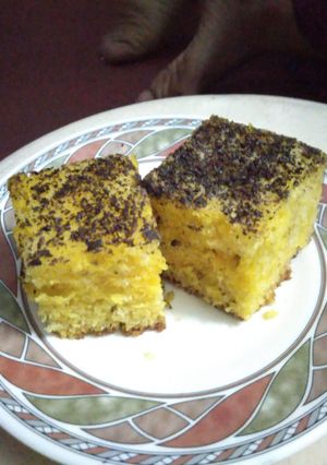 A picture of Spong cake.