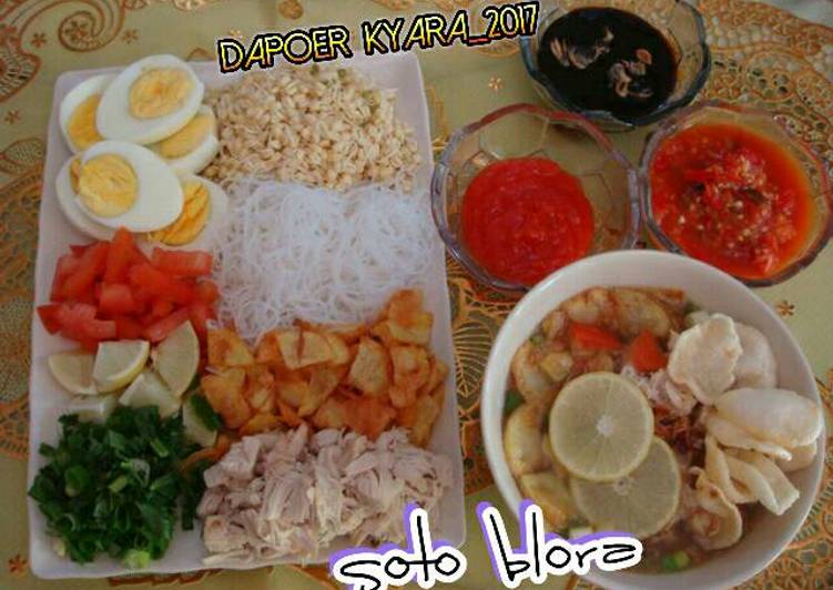 Resep Soto Blora Yang Enak