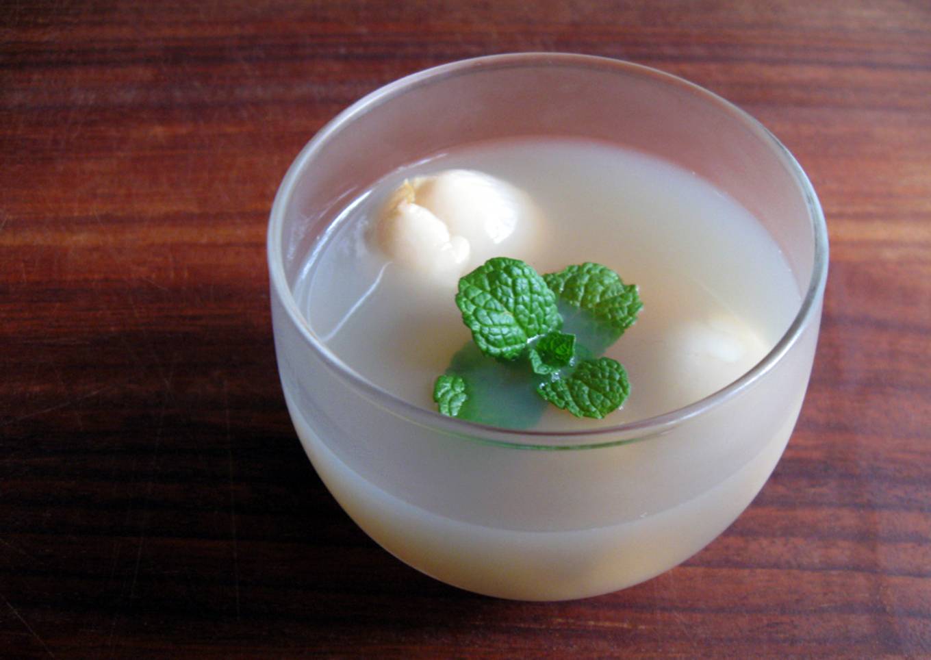 Jasmine Tea & Lychee Jelly