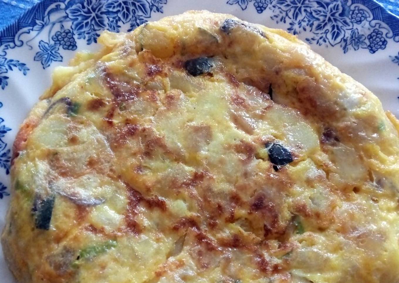 Tortilla de calabaza mallorquina