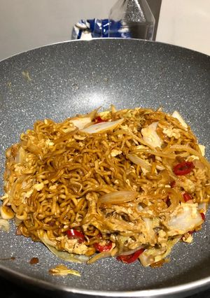 Foto resep Mie goreng sederhana