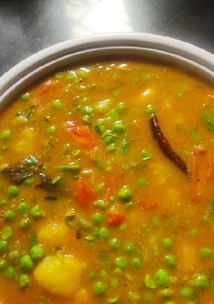 आलू मटर मसाला (aloo matar masala recipe in Hindi) रेसिपी मुख्य फोटो