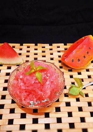 عکسی از دستور فالوده هندوانه 🍉😋👌