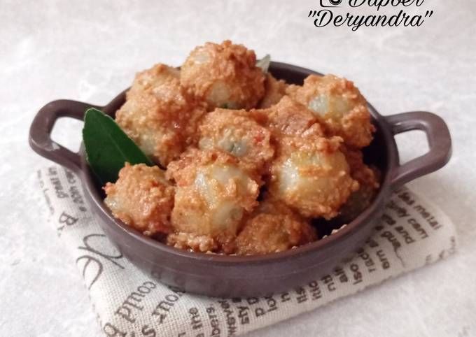 Cara membuat Oseng Cilok Bumbu Kacang Cara membuat Oseng Cilok Bumbu Kacang