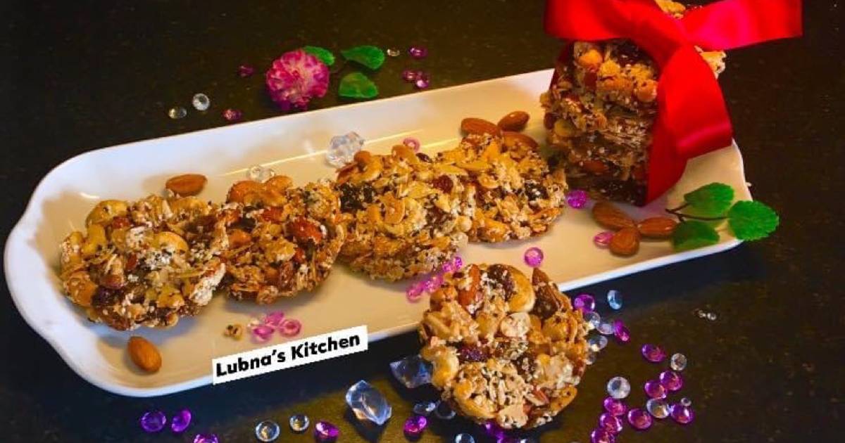 Fruit and Nut Cookies Recipe by Lubna’s Kitchen Cookpad