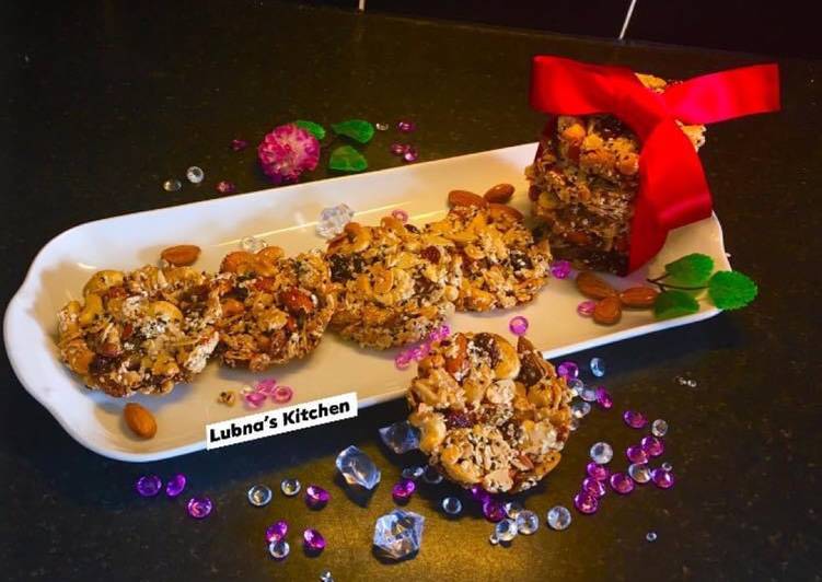 Recipe of Homemade Fruit and Nut Cookies: