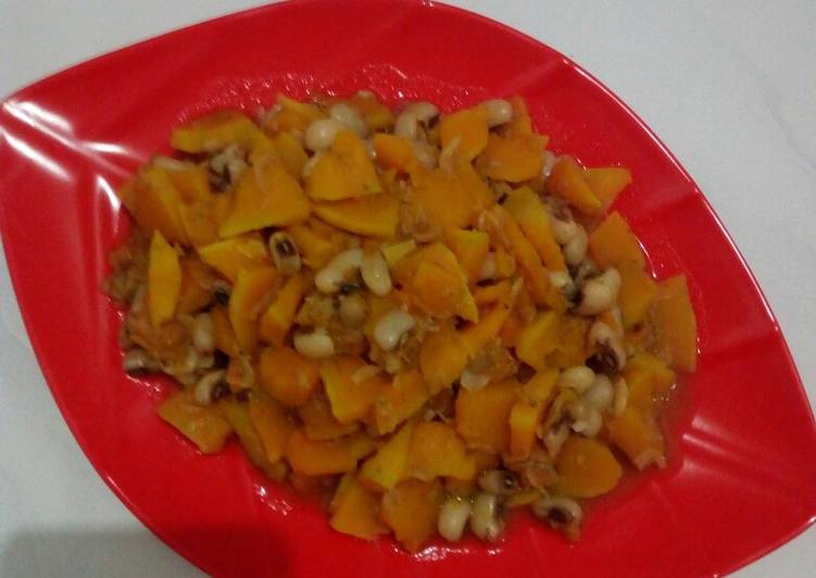 Resep Tumis labu kuning 3 bahan Anti Gagal