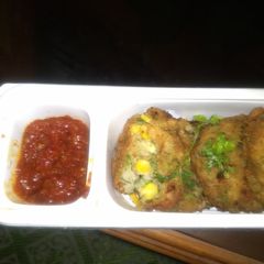 A picture of Cheese Corn Cutlets.