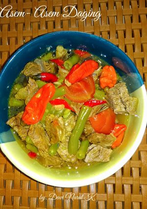 Foto resep Asem- Asem Daging