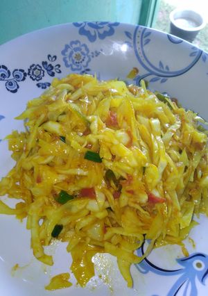 A picture of Cabbage #festivecontest Kakamega.