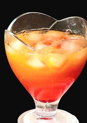A picture of MANGO & PINEAPPLE SANZ aur SAWERA MOCKTAIL.