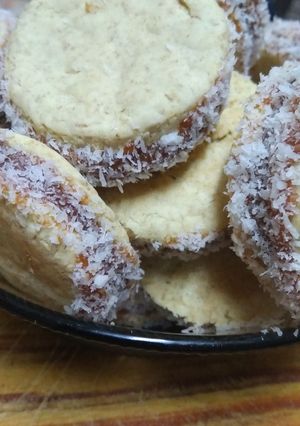 Una foto de Alfajores de Maicena sin harina