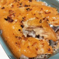 A picture of Easy and Simple Salmon Mentai (without blowtorch).