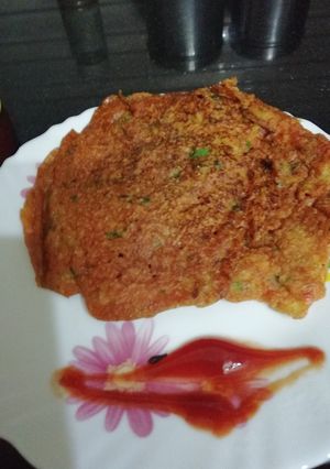 A picture of Moong Cheela.