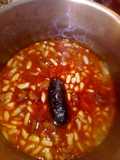 Fabada sencilla con fabes de tarro